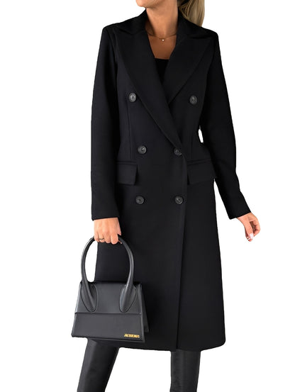 Rachelle - Stylish and warm women's trench coat