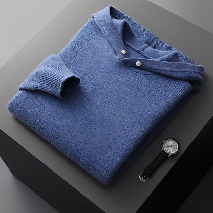 Darius - Stilvoller, warmer Herren-Strickhoodie