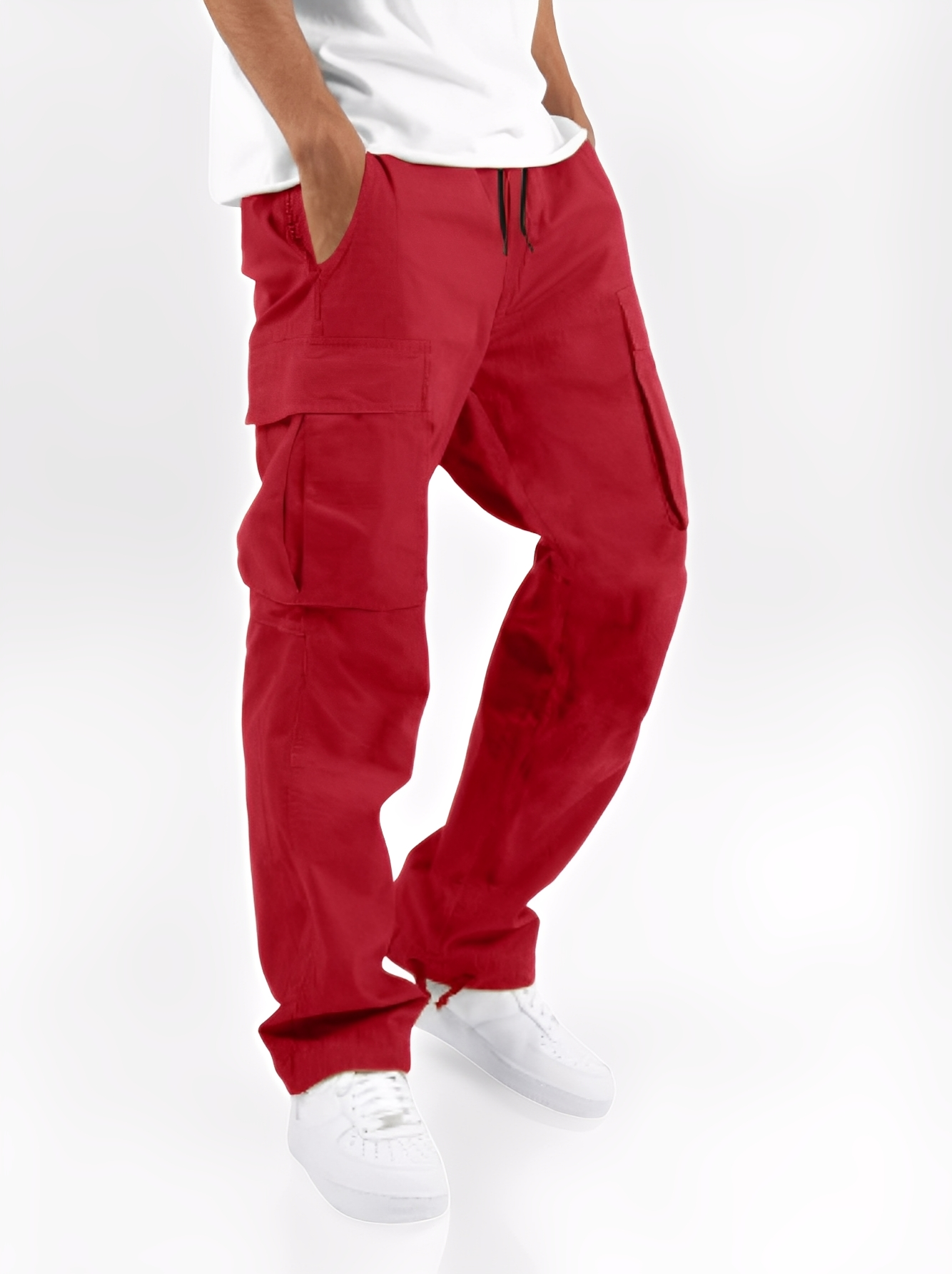 Cooper - Bequeme Herren-Cargohose mit Kordelzug