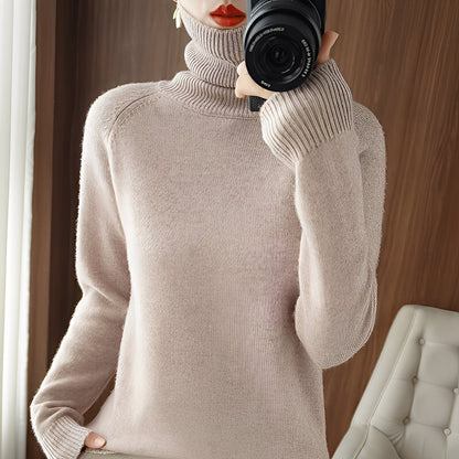 Kaycee - Stylish women's turtleneck sweater