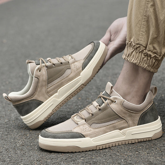 Carl - Stylish, low-cut mesh sneakers for men