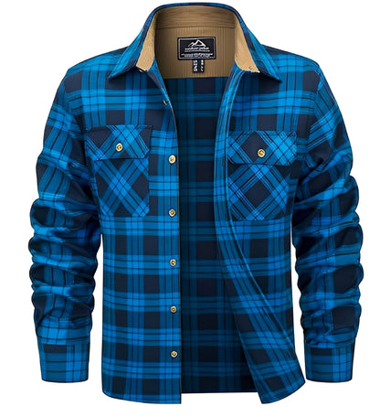 Albert - men's jacket with checkered design