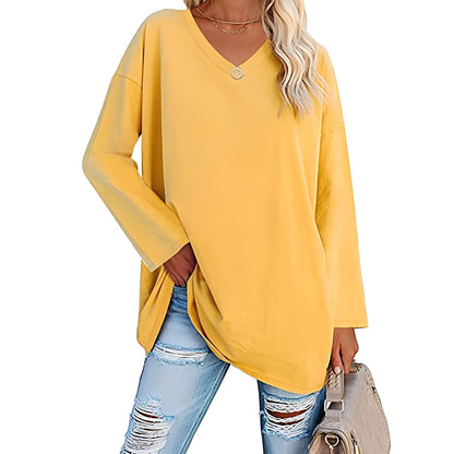 Laëtitia - Stylish, casual women's blouse with long sleeves