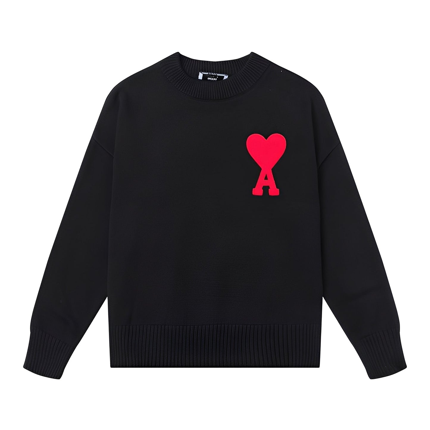 Aurélia - Damenpullover mit herzförmiger Stickerei