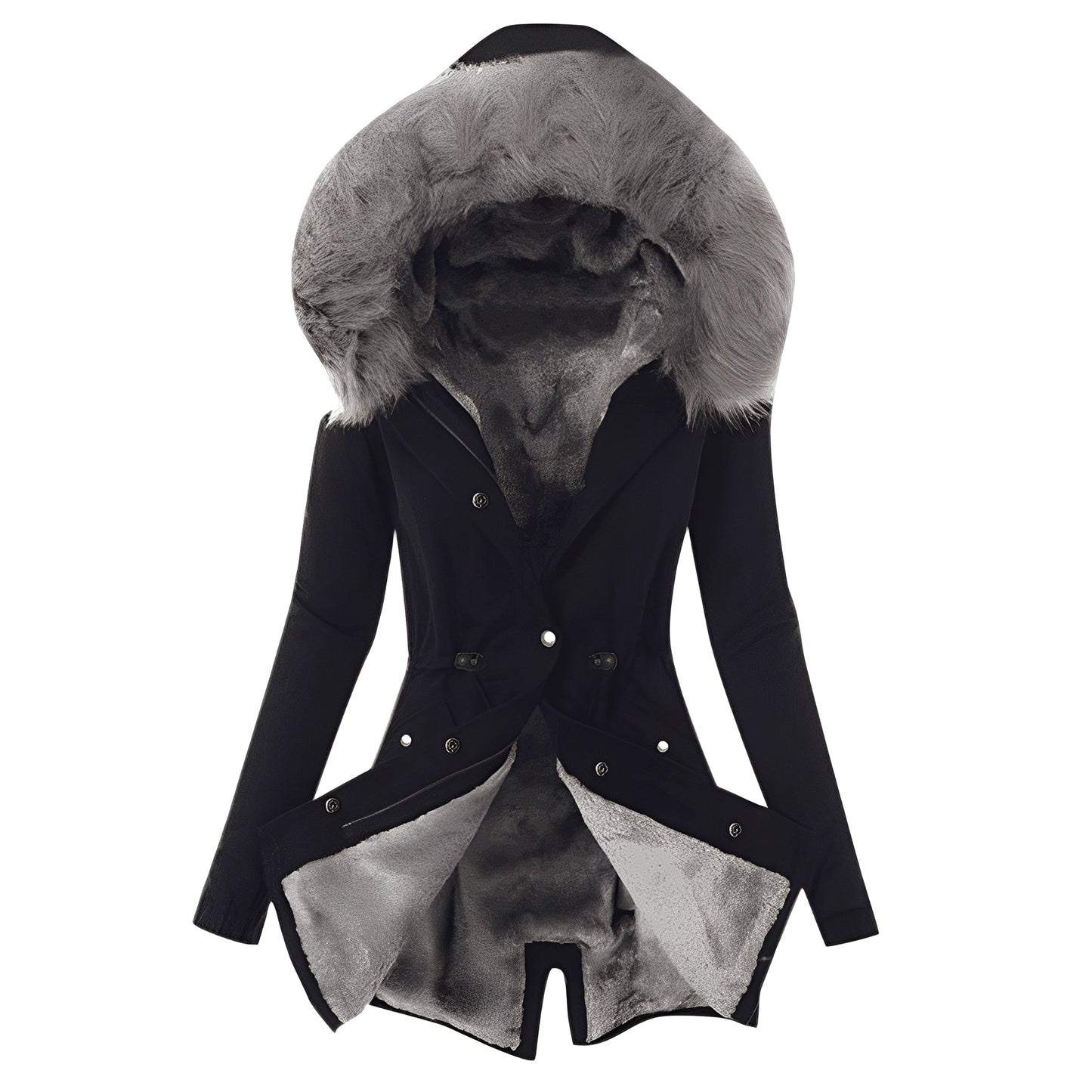 Deanna - Fashionable and waterproof fleece jacket for women