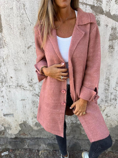 Diletta – Long Knit Coat