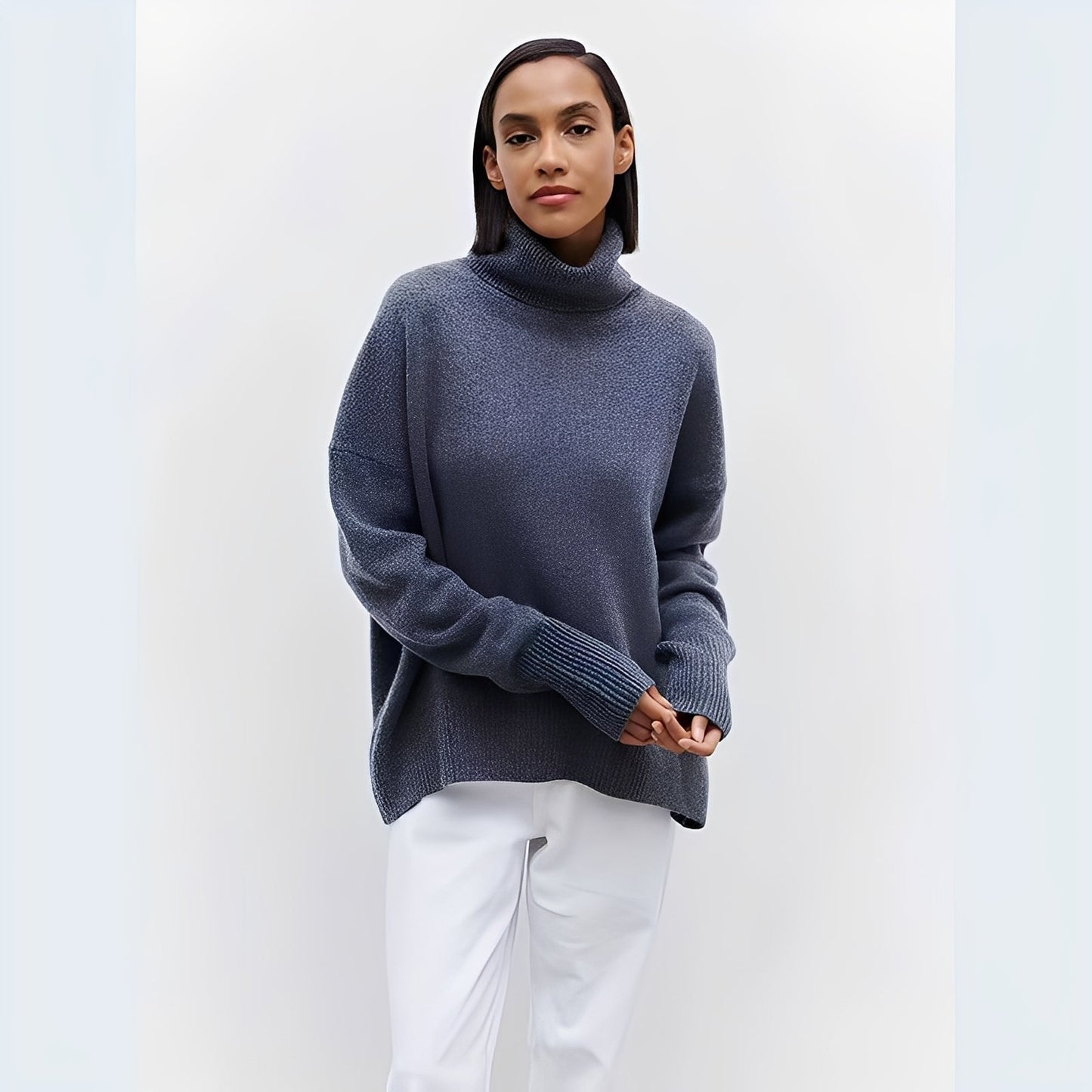 Lucinde - Winter Oversize Rollkragenpullover für Damen