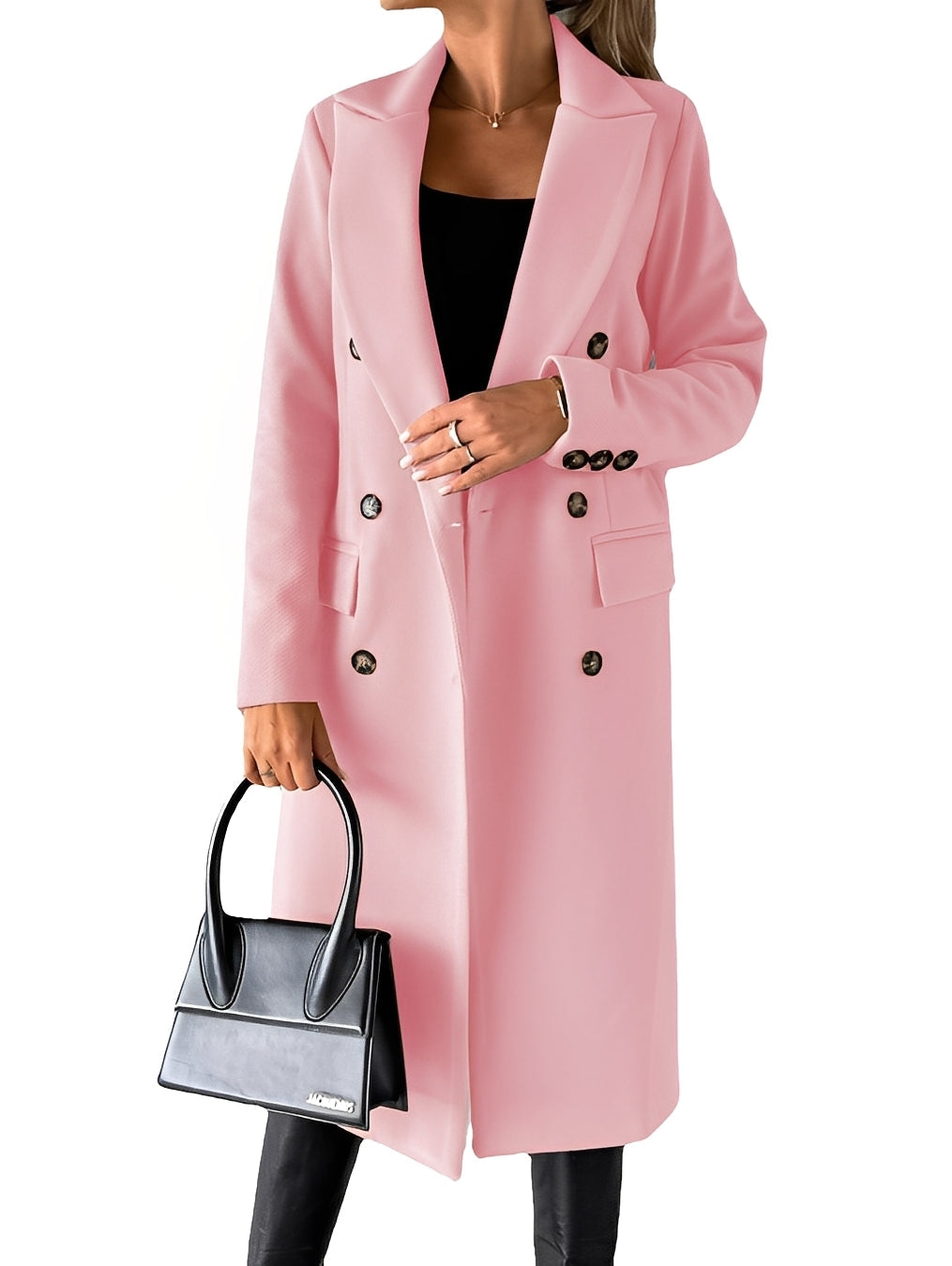 Rachelle - Stylish and warm women's trench coat