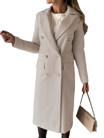 Rachelle - Stylish and warm women's trench coat