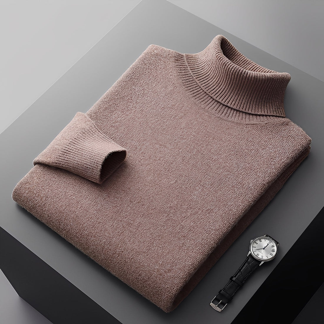 Osborn - Stilvoller Rollkragenpullover für Herren