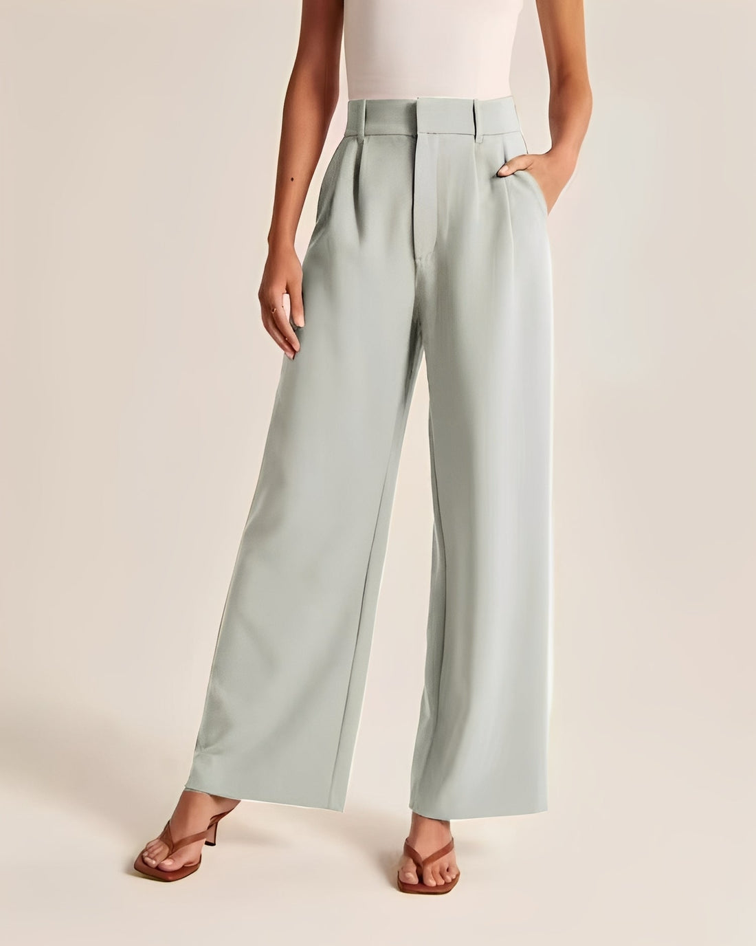 Ruth - Elegante Damenhose mit weitem Bein
