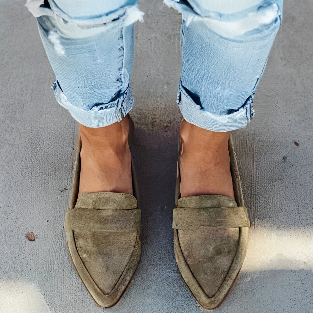 Christal - Stilvolle Schuhe mit spitzer Vorderseite