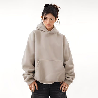 Coline - Comfortable solid color women's hoodie