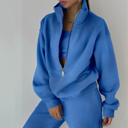 Mélissa - Loose Oversize Set made of Terry Cloth, Two-Piece