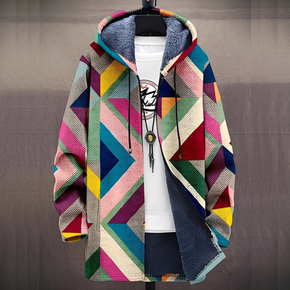 Nolann - Cardigan mit Digitaldruck für Herren