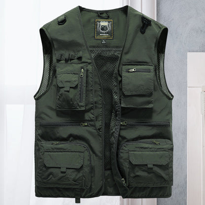 Alessandra – Net Vest Cargo with Pockets