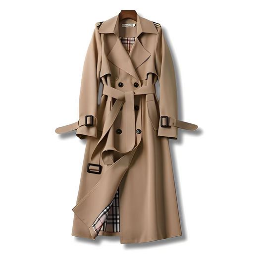 Élodie - Classic women's winter coat with belt