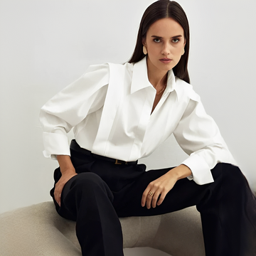 Cecile - Elegantes oversized Hemd