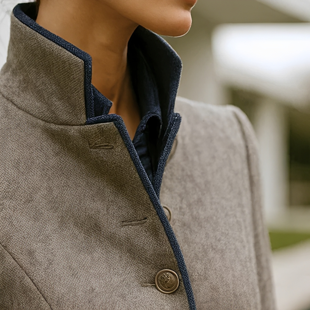 Valerie - Schicke Jacke mit hohem Kragen