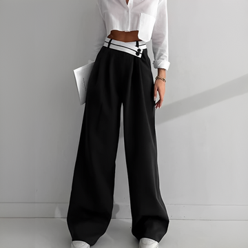 Aurilla - Trendige Hose mit weitem Bein