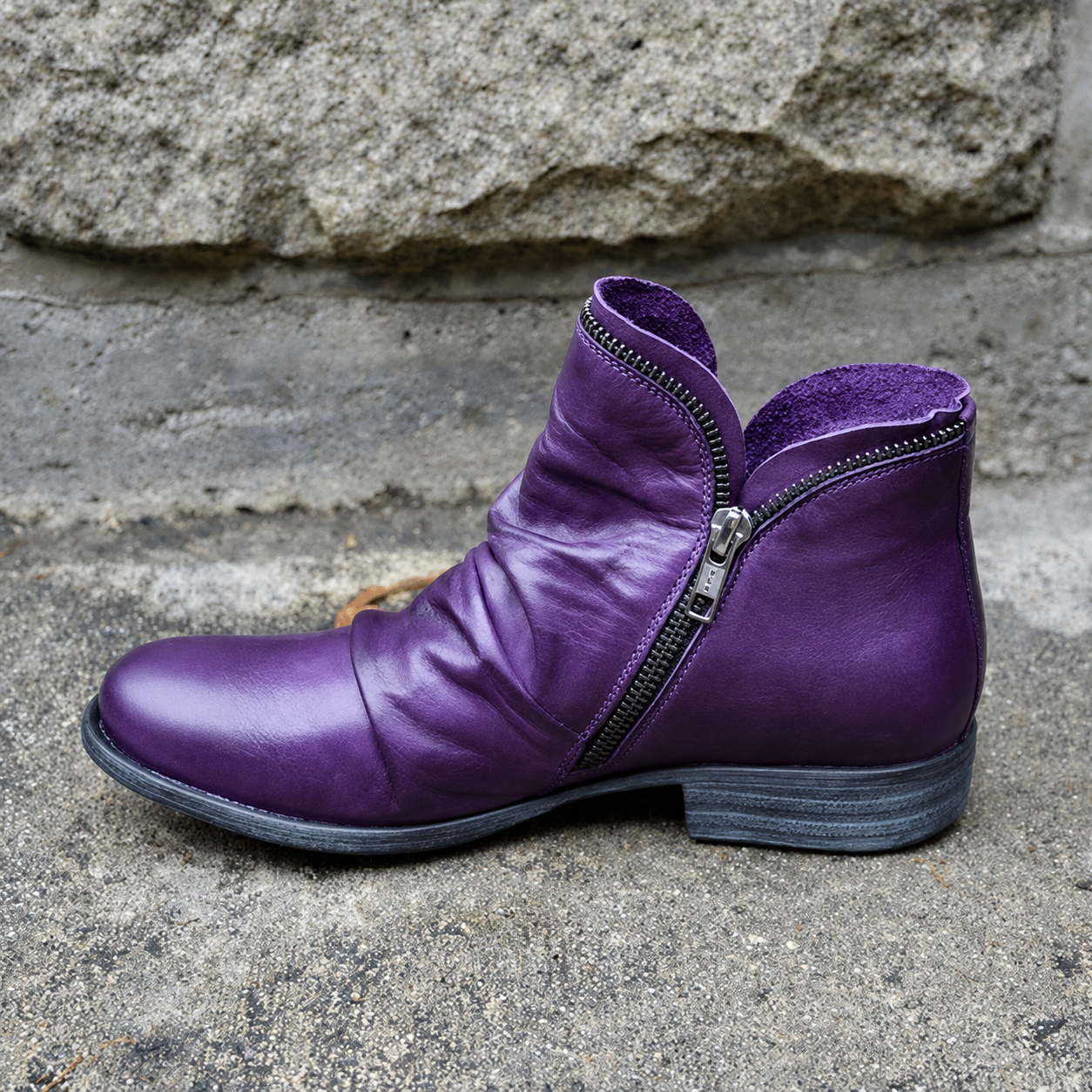 Julie - Stilvolle Stiefeletten mit Reißverschluss
