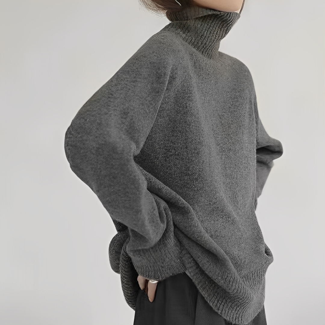 Ophélie - Stylish Turtleneck Sweater for Women