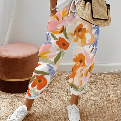 Jacinthe - women's pants with drawstring for comfort