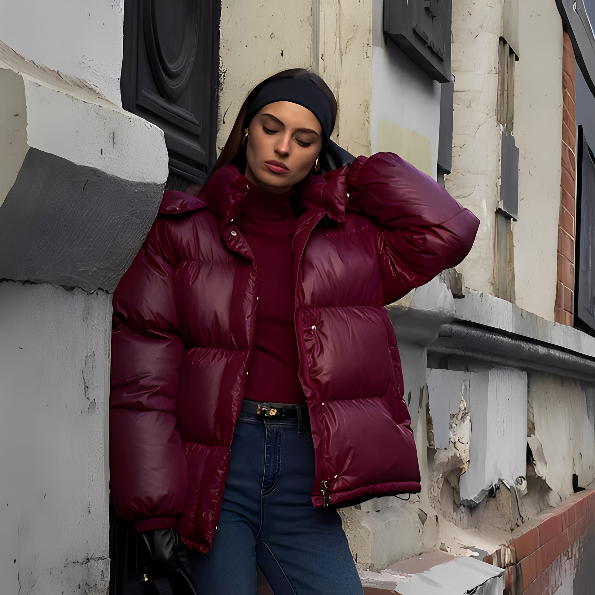 Rozanne - Jacke mit abnehmbarer Kapuze