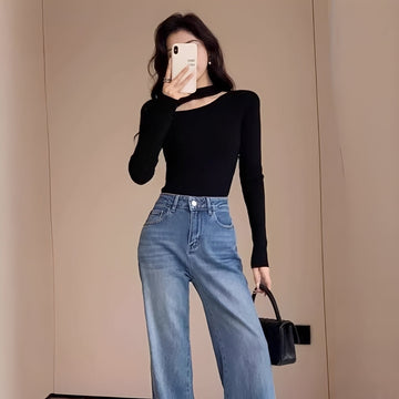 Kiarra - Asymmetrisches, stilvolles Top