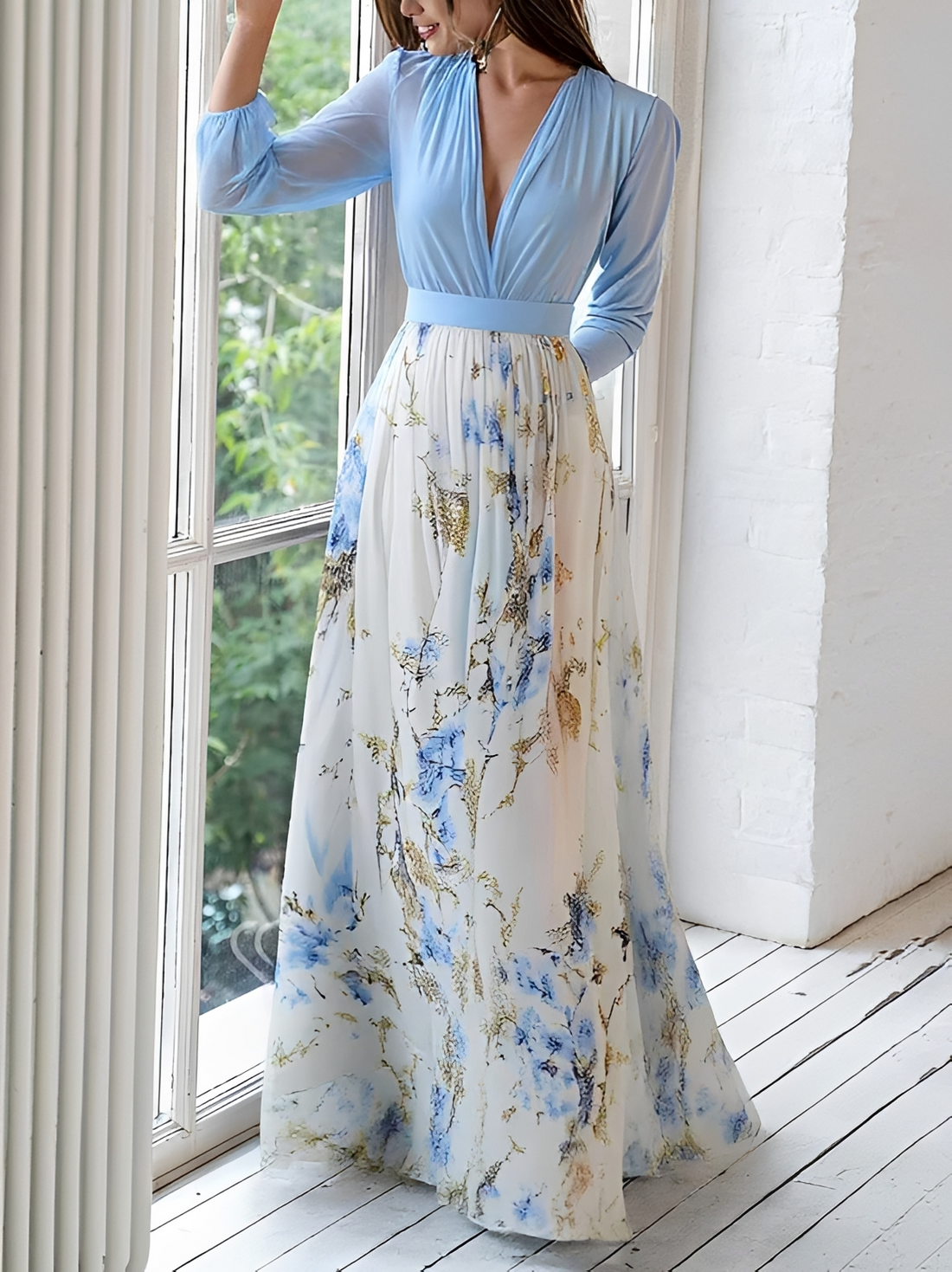 Cora - Stilvolles Maxikleid