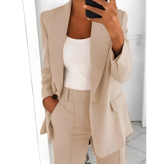 Alexes - Blazer und elegante Hosen für Damen Set