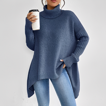 Maëlle - women's turtleneck sweater made of cashmere
