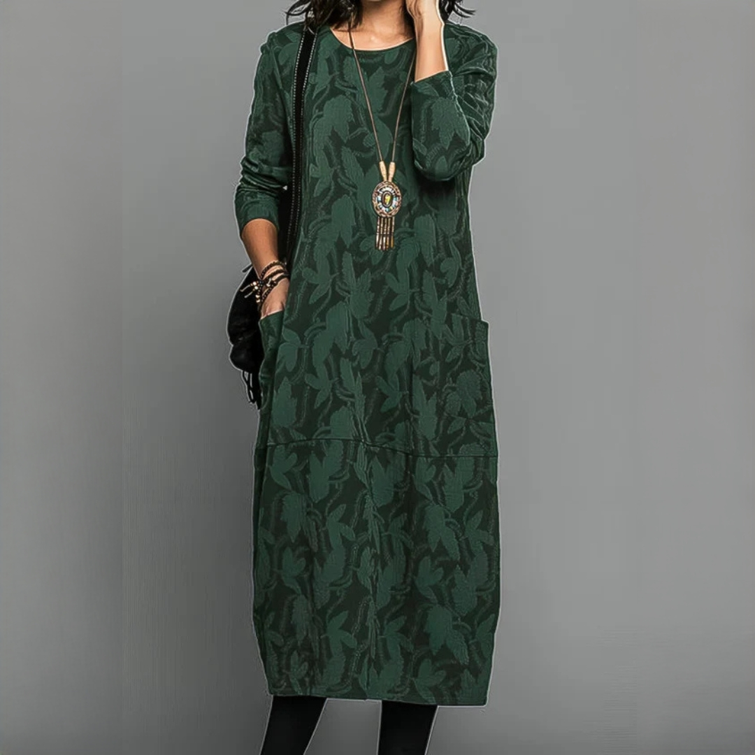 Alisha - Stilvolles Langarmkleid