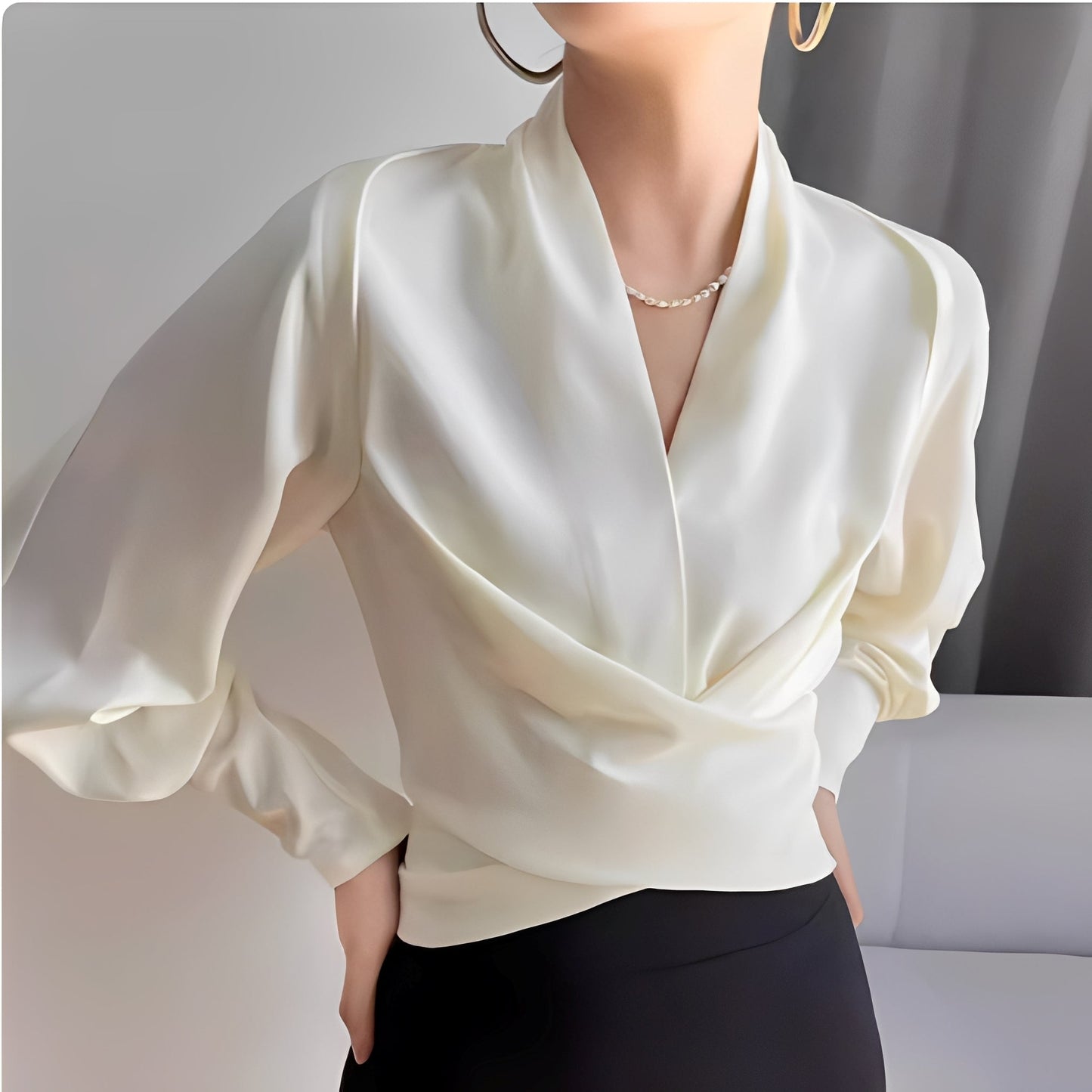 Natacha - Fashionable and stylish women's blouse