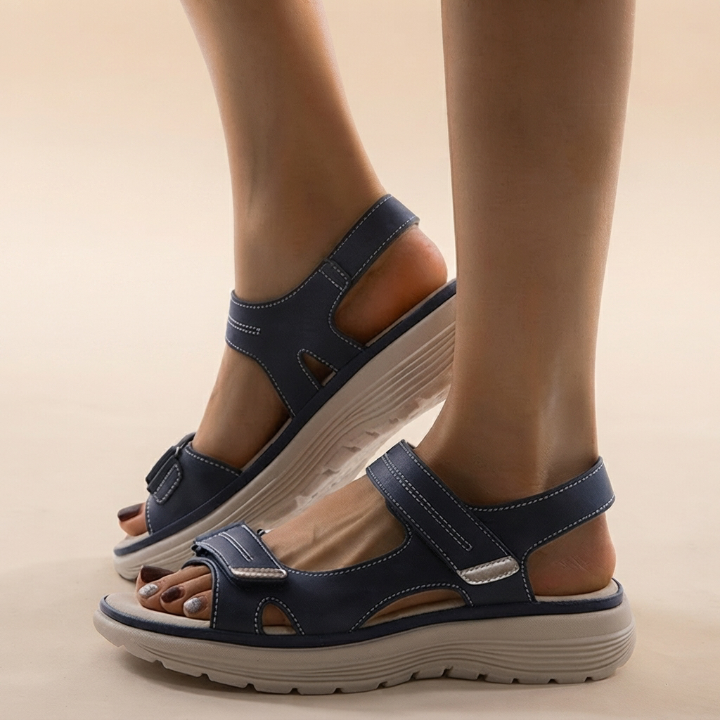 Donabelle - Bequeme Riemchensandalen