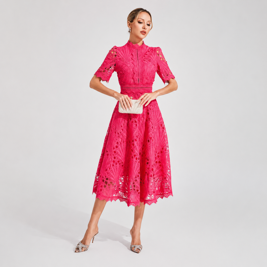Hallie - Modernes Midikleid
