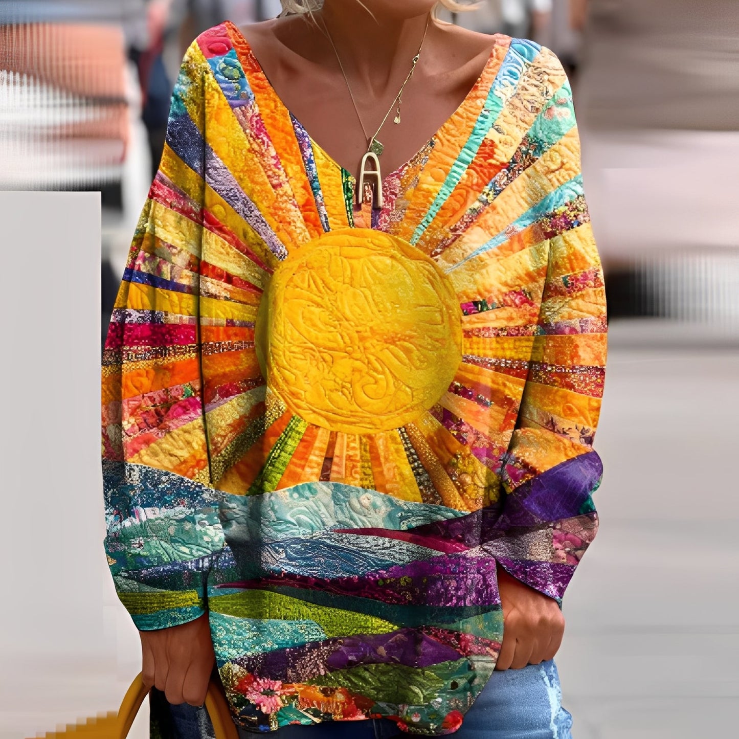 Sidonie - Colored Blouse for Women