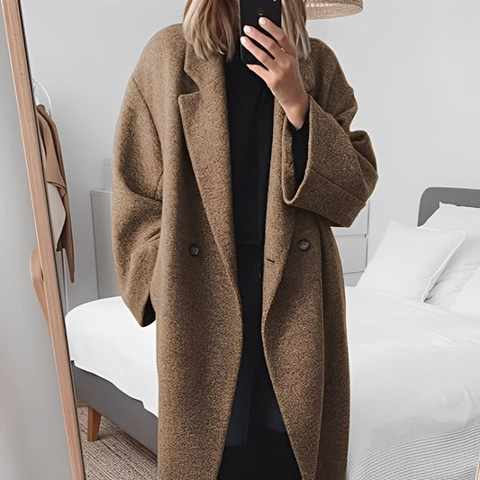 Carolane - Women's Oversize Wool Coat