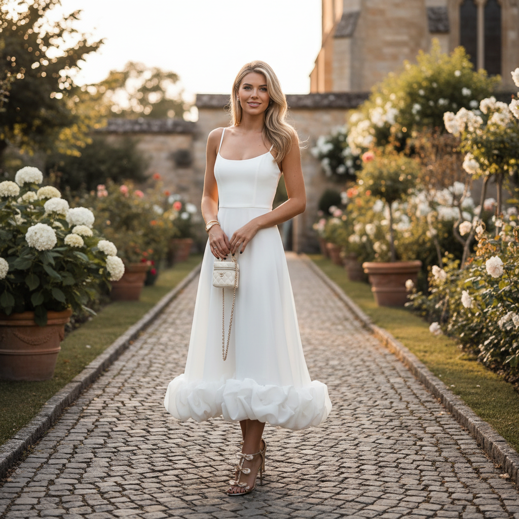 Blaine - Elegantes Fließendes Kleid