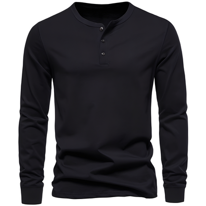Nowell - Comfortable and soft long-sleeve shirt for men