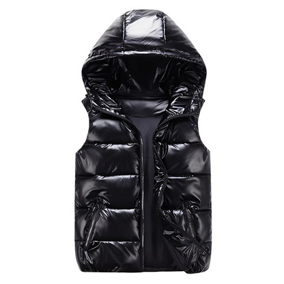 Jayde - Modern and warm women's hoodie vest