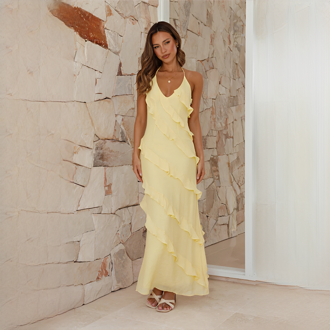 Latresia - Elegantes und Schickes Neckholder-Kleid
