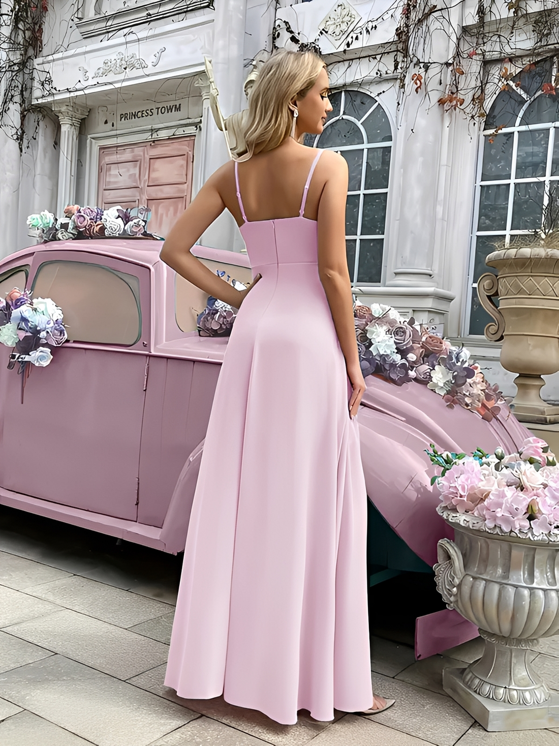 Carline - Schickes und elegantes Maxikleid