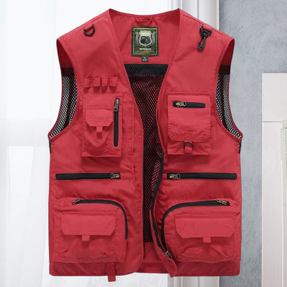 Alessandra – Net Vest Cargo with Pockets