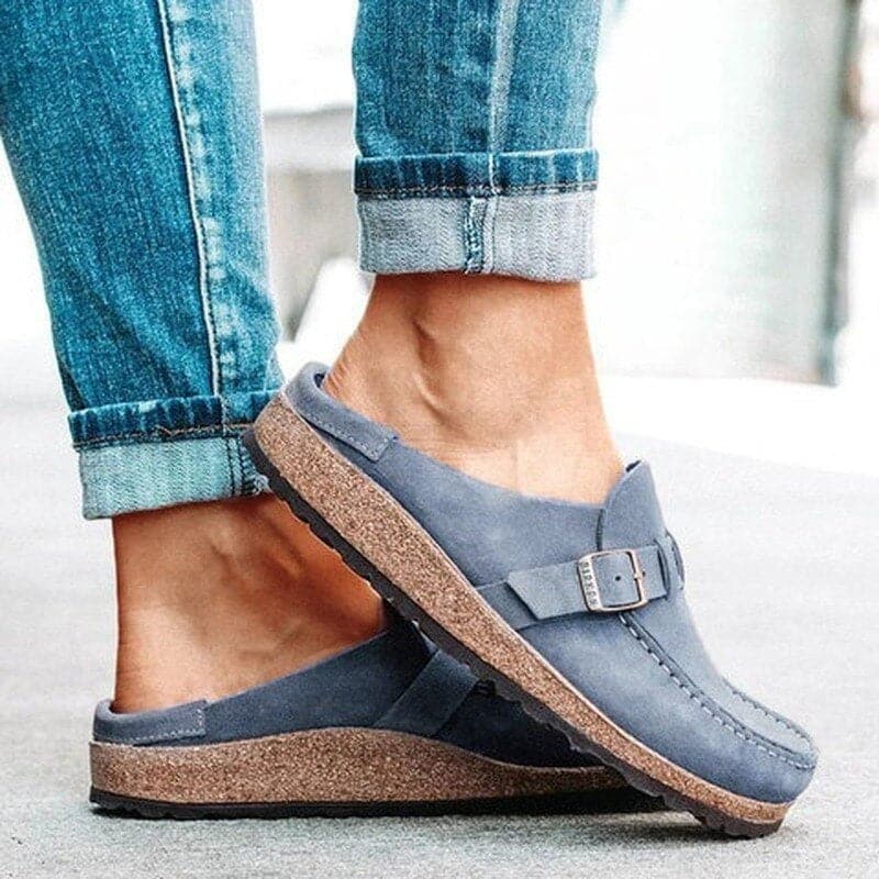 Sofie – Bequeme Damenclogs mit verstellbarem Riemen