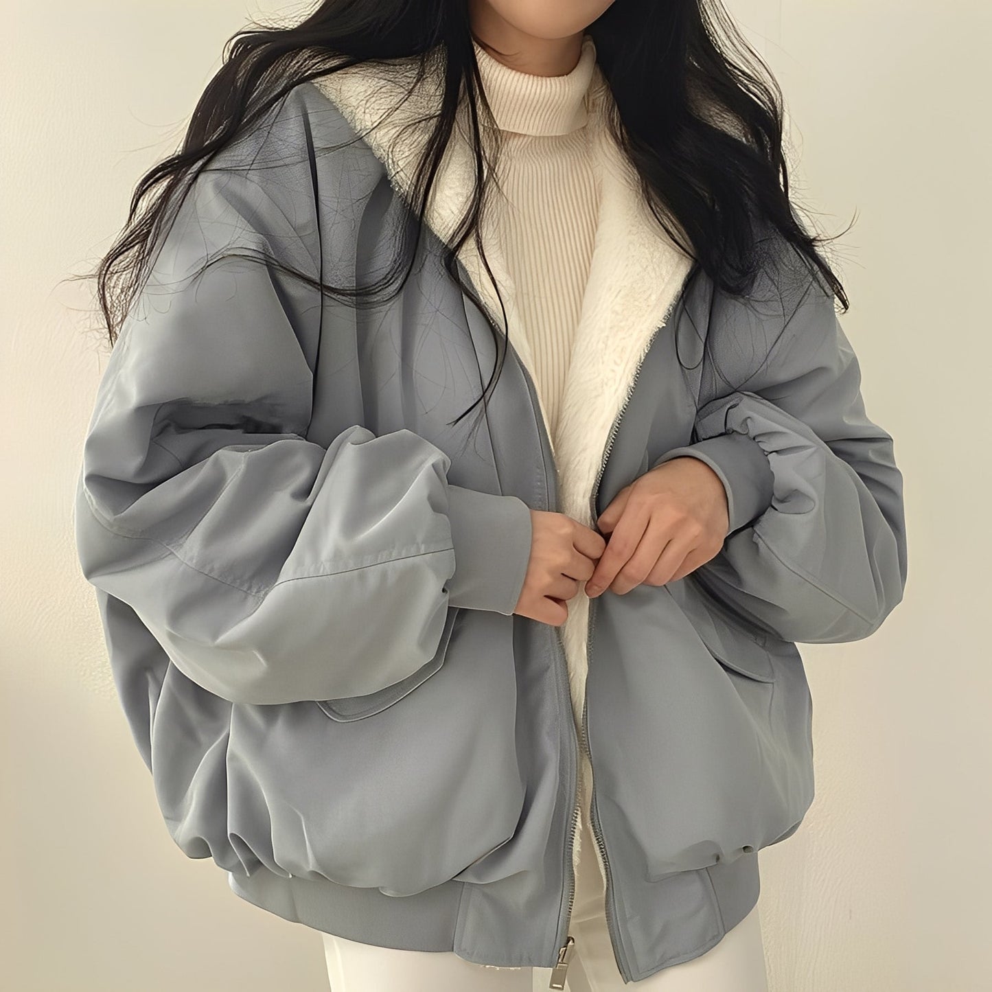 Jasmine - Modern, thick, and relaxed women's coat