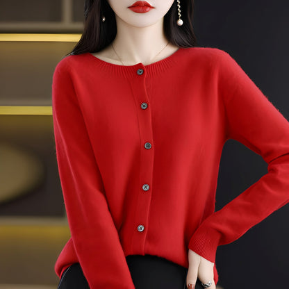 Haydée - Stylish women's button cardigan