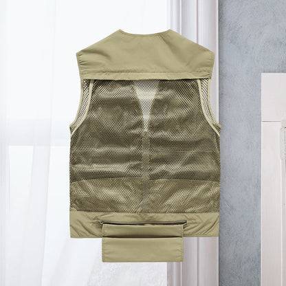 Alessandra – Net Vest Cargo with Pockets