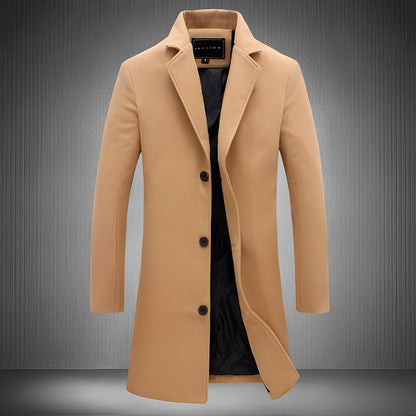 Naomie - Long Elegant Men's Coat
