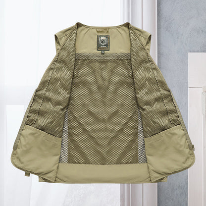 Alessandra – Net Vest Cargo with Pockets